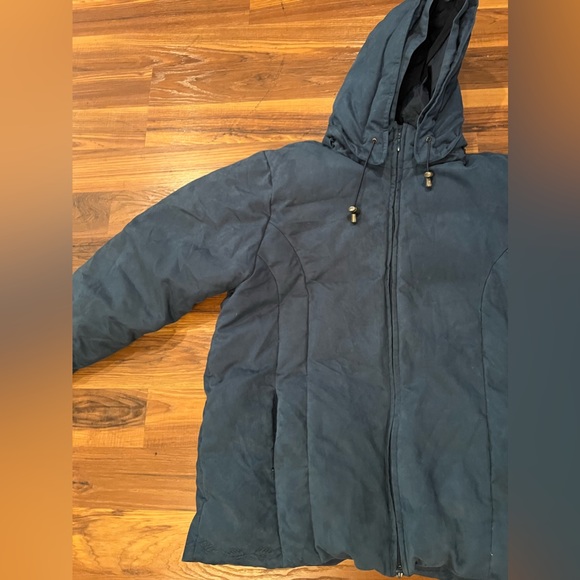 Cabelas Premier Northern Goose Down Hooded Jacket Coat Parka size 2X - Picture 2 of 7